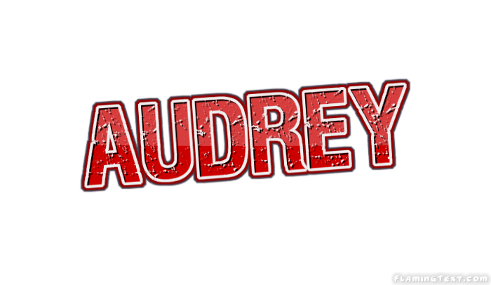 Audrey Logo | Free Name Design Tool from Flaming Text