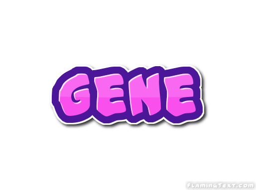 Gene Logo | Free Name Design Tool from Flaming Text