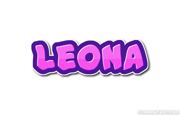 Leona Logo | Free Name Design Tool from Flaming Text