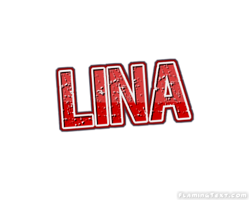 Lina Logo | Free Name Design Tool from Flaming Text