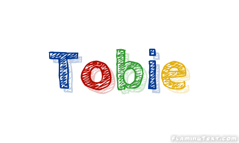 Tobie Logo Outil De Conception De Nom Gratuit Partir De Texte