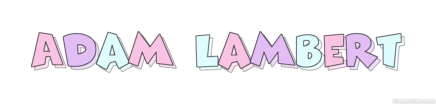 Adam Lambert Logo