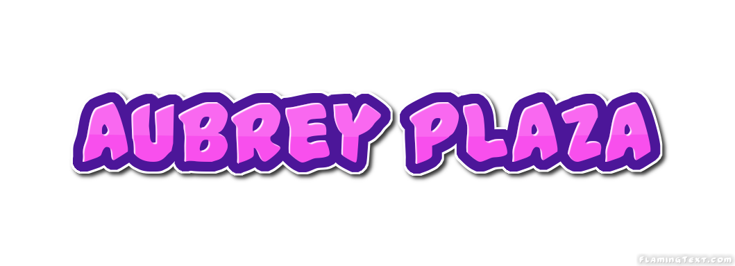 Aubrey Plaza Logo