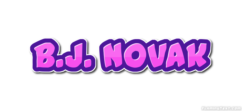 B.J. Novak Logo