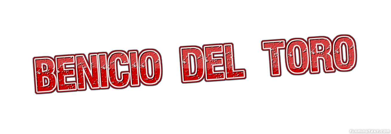 Benicio Del Toro Logo