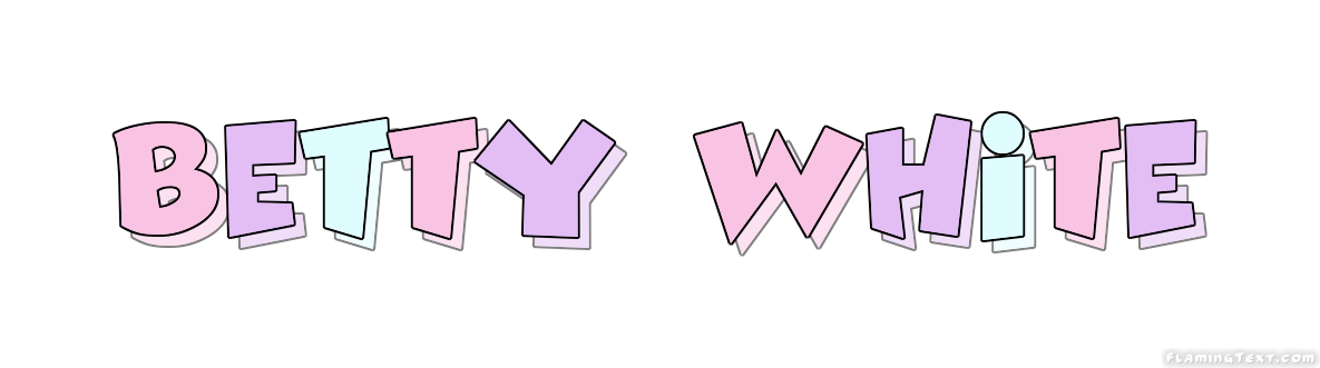 Betty White Logo
