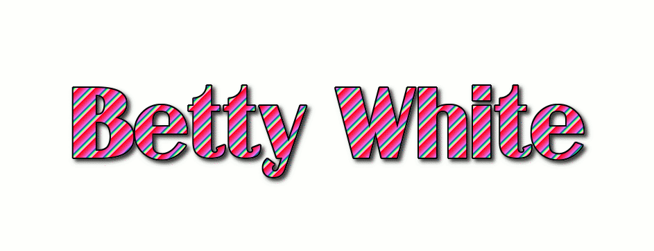 Betty White Logo