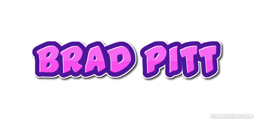 Brad Pitt Logo