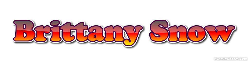 Brittany Snow Logo