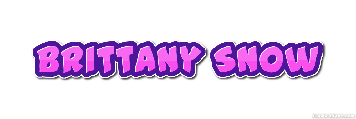 Brittany Snow Logo