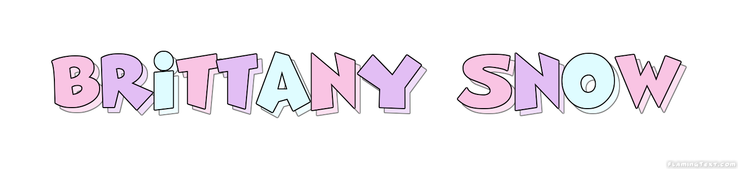Brittany Snow Logo