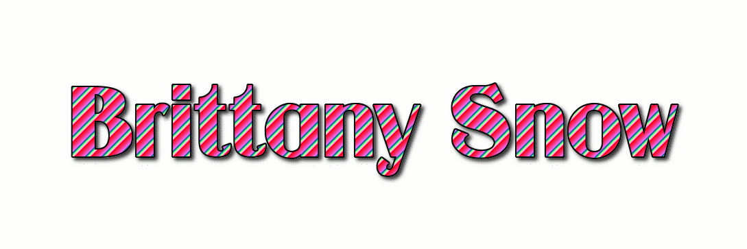 Brittany Snow Logo