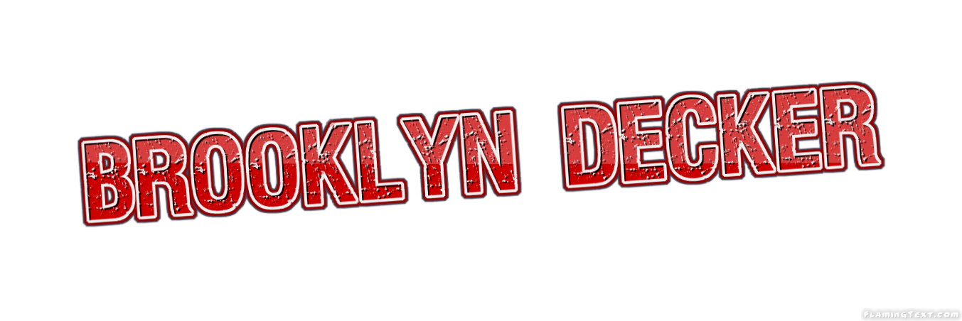 Brooklyn Decker Logo