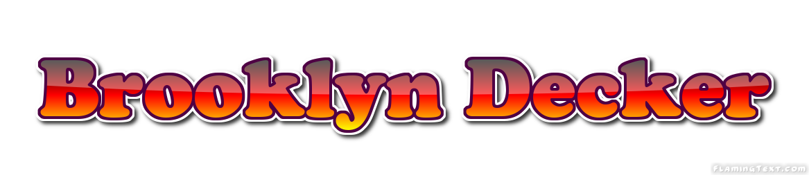 Brooklyn Decker Logo