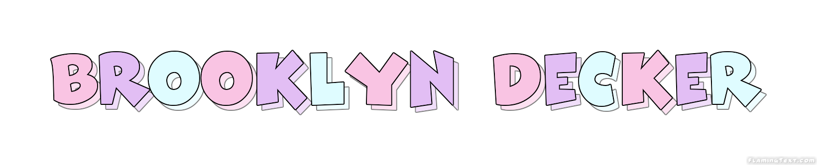 Brooklyn Decker Logo