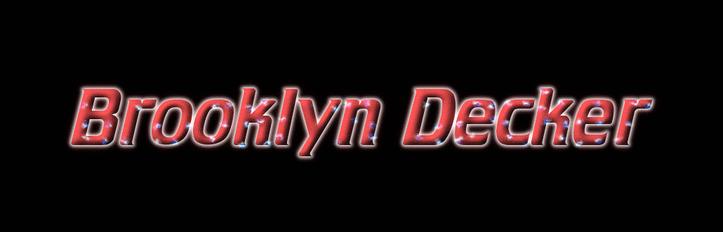 Brooklyn Decker Logo