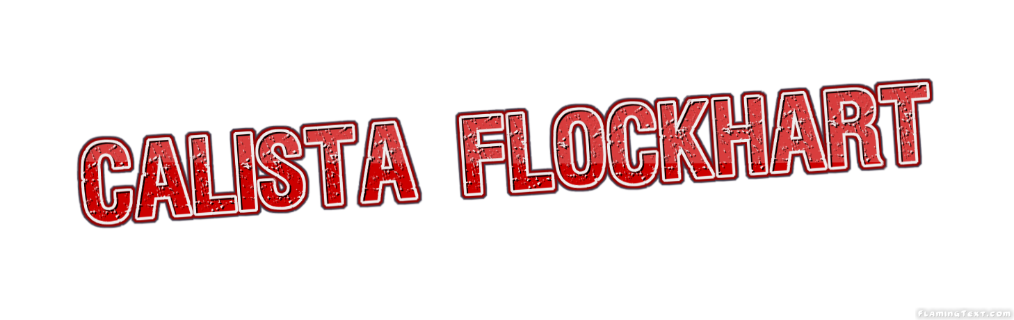 Calista Flockhart Logo