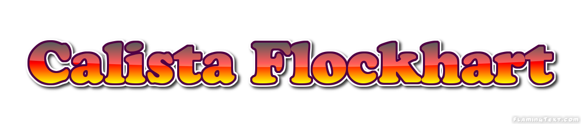 Calista Flockhart Logo