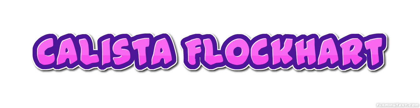 Calista Flockhart Logo