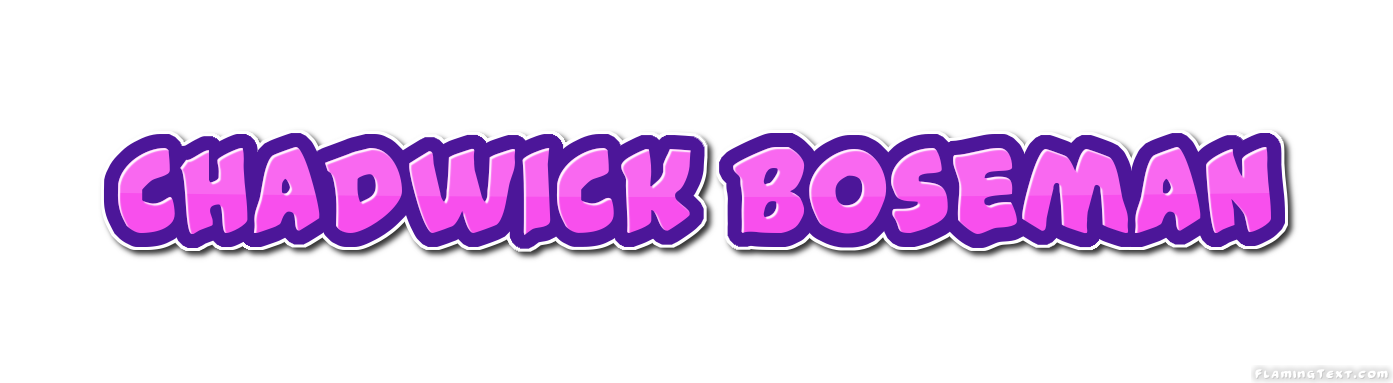 Chadwick Boseman Logo