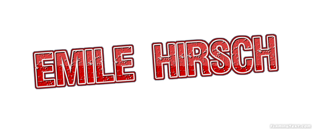 Emile Hirsch Logo