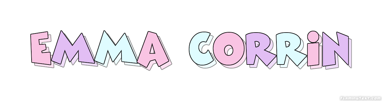 Emma Corrin ロゴ