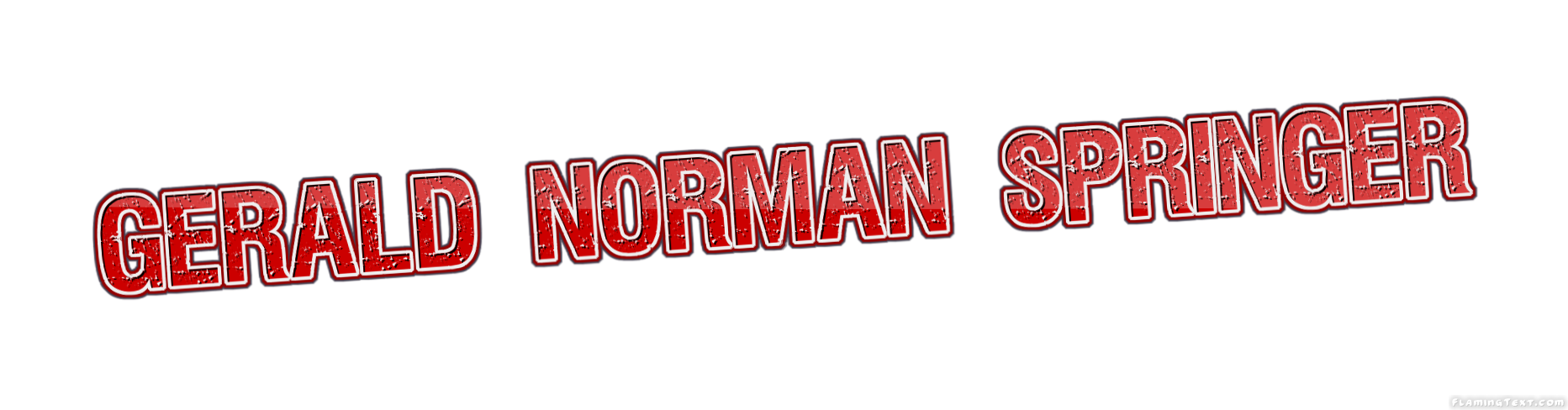 Gerald Norman Springer Logotipo