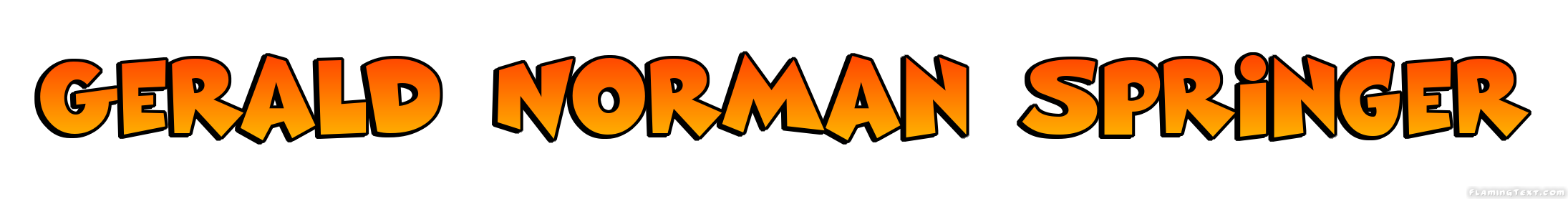 Gerald Norman Springer Logotipo