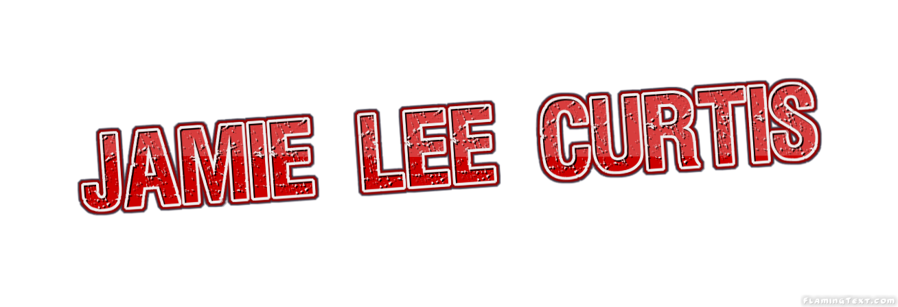 Jamie Lee Curtis Logo | Free Name Design Tool from Flaming Text