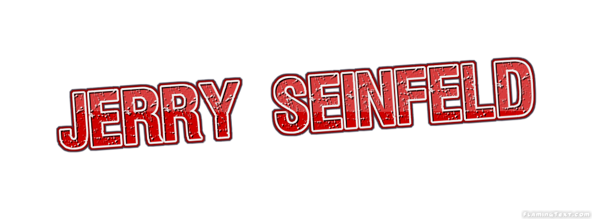 Jerry Seinfeld Logo | Free Name Design Tool from Flaming Text