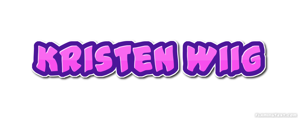 Kristen Wiig Logo