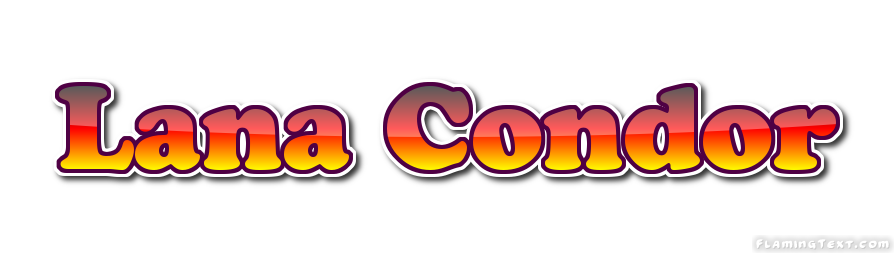 Lana Condor Logo