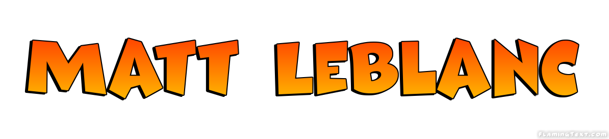 Matt LeBlanc Logo