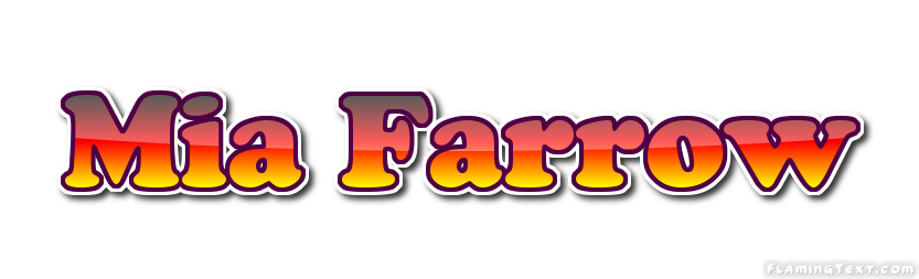 Mia Farrow Logo