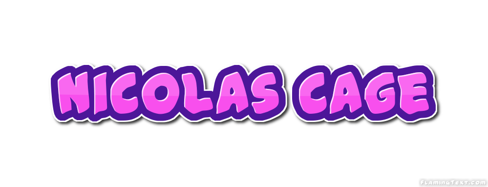 Nicolas Cage Logo