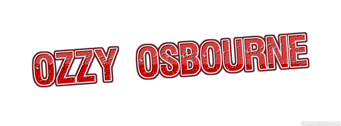 ozzy osbourne text