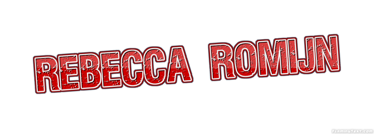 Rebecca Romijn Logo