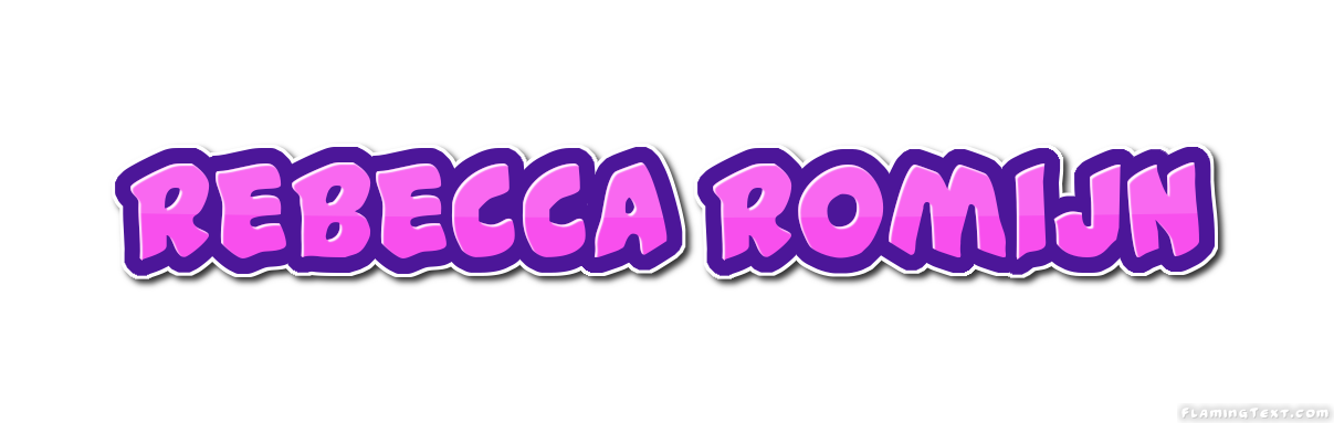 Rebecca Romijn Logo