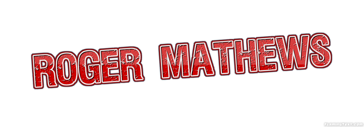 Roger Mathews Logo