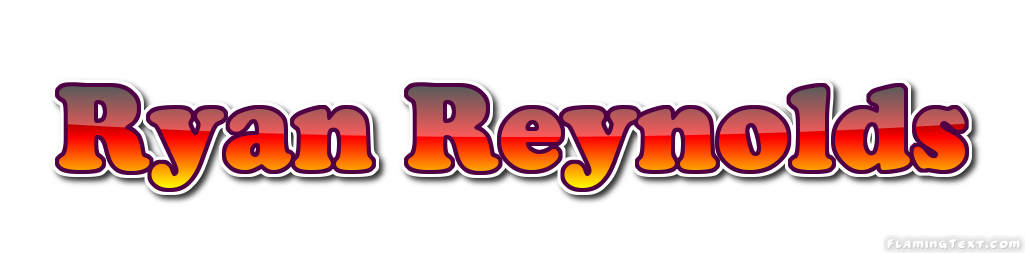 Ryan Reynolds Logo