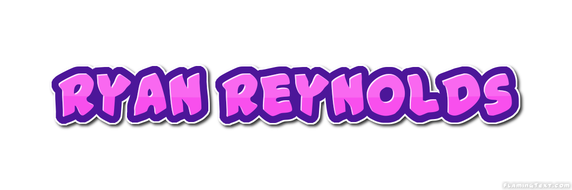 Ryan Reynolds Logo