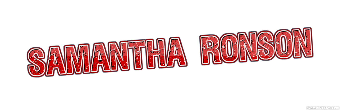 Samantha Ronson Лого
