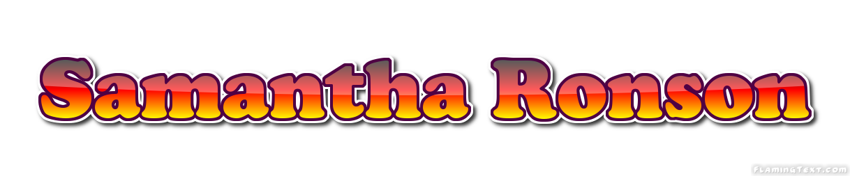 Samantha Ronson Лого