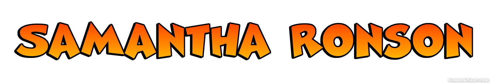 Samantha Ronson Лого