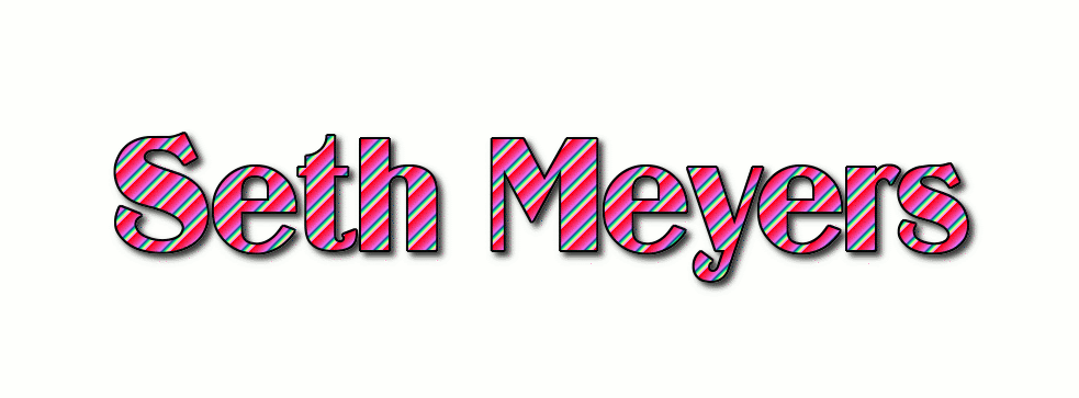 Seth Meyers Logo