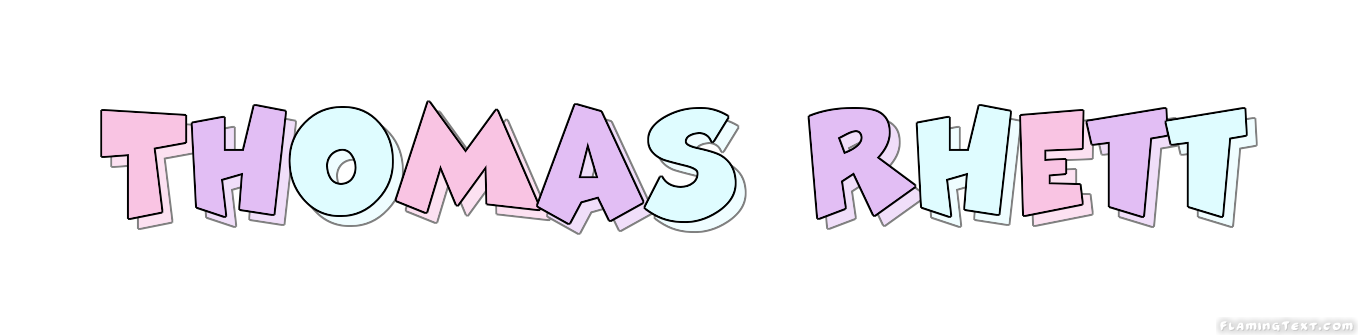 Thomas Rhett ロゴ