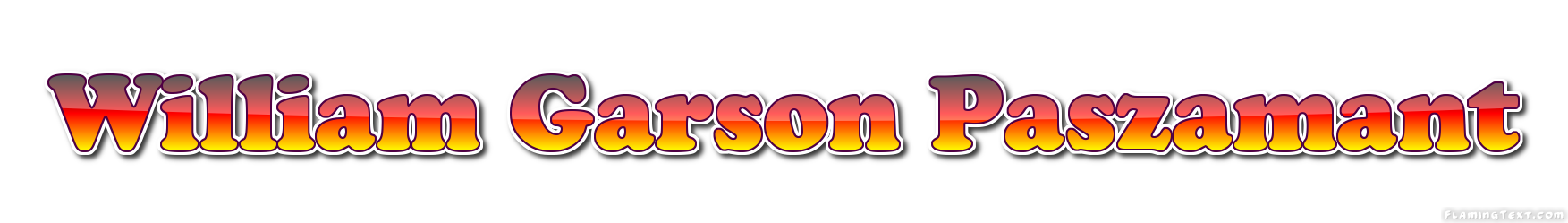 William Garson Paszamant Logo