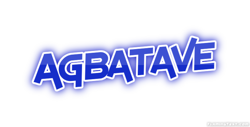 Agbatave Stadt