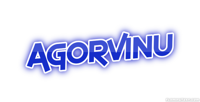 Agorvinu город