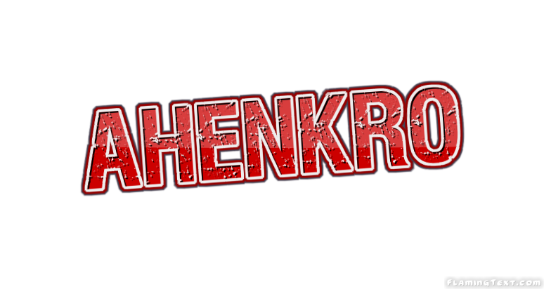 Ahenkro 市